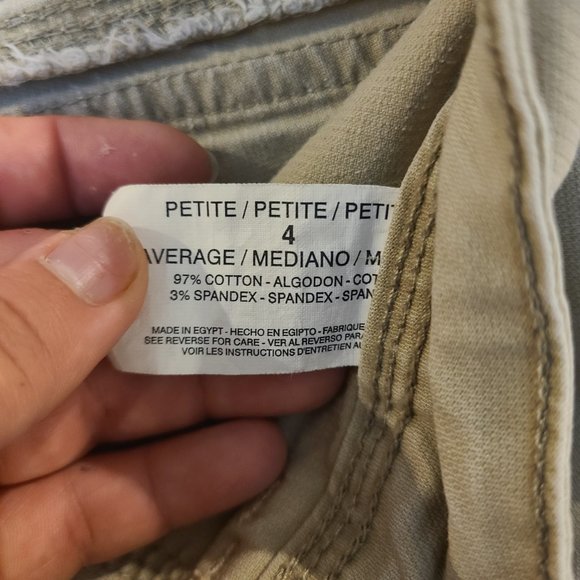 Jeanstar Beige fold up Jeans - Picture 4 of 5